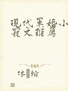 现代军婚小说甜宠文推荐