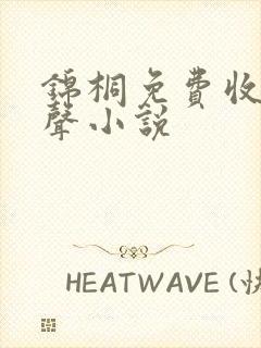 锦桐免费收听有声小说