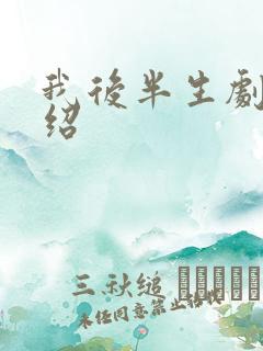 我后半生剧情介绍