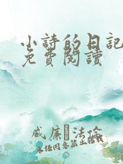 小诗的日记全文免费阅读