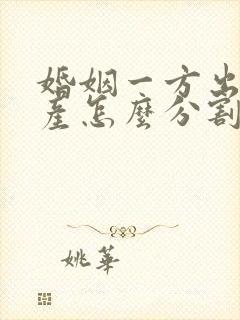 婚姻一方出轨财产怎么分割 新婚姻法