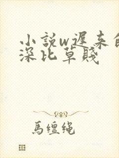 小说w迟来的情深比草贱