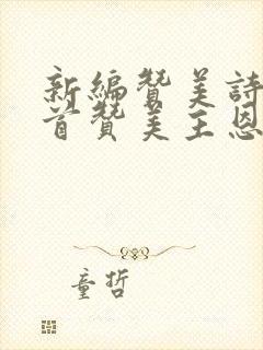 新编赞美诗55首赞美主恩歌