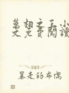 万相之王小说全文免费阅读无弹窗