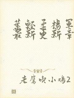 叶轻柔杨军小说最新更新章节免费阅读