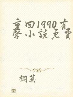 重回1990有声小说免费听