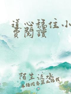 道心稳住小说免费阅读