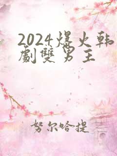 2024爆火韩剧双男主