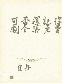 可否还记得我短剧全集免费观看