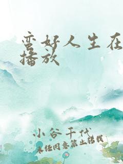 蛮好人生在哪里播放