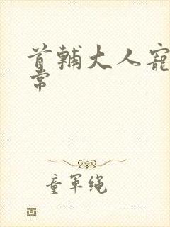 首辅大人宠妻日常