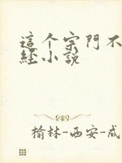 这个宗门不太正经小说