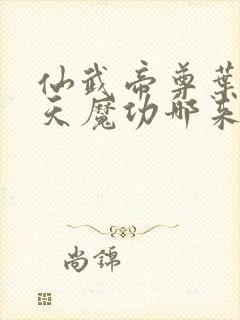 仙武帝尊叶辰吞天魔功哪来的