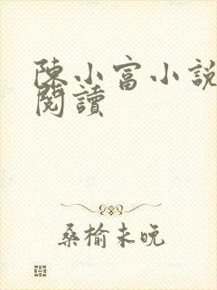 陈小富小说在线阅读