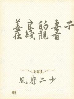 善良的妻子韩国在线观看