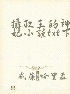 摄政王的神医毒妃小说txt下载