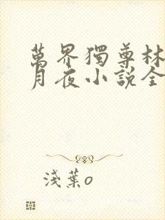 万界独尊林枫妖月夜小说全文免费阅读