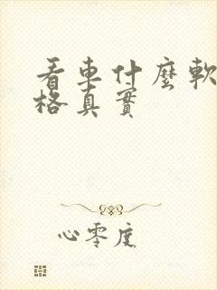 看车什么软件价格真实