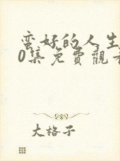 蛮好的人生第40集免费观看