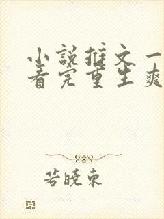 小说推文一口气看完重生爽文