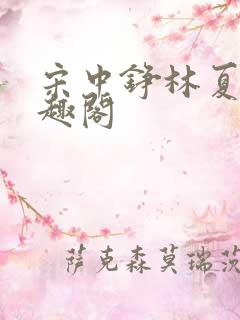 宋中铮林夏移笔趣阁