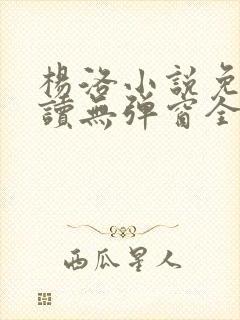 杨洛小说免费阅读无弹窗全文