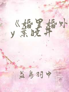 《婚里婚外》by 叶晓井