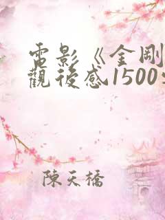 电影《金刚川》观后感1500字