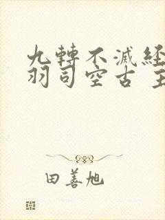 九转不灭经周轻羽司空古 主角