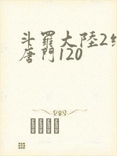 斗罗大陆2绝世唐门120
