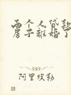 两个人贷款买的房子离婚了怎么办