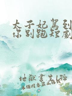 太子妃驾到总裁你别跑短剧大结局