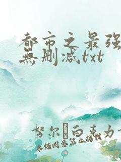 都市之最强狂兵无删减txt