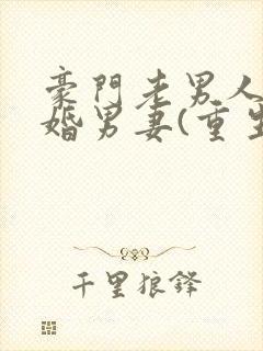 豪门老男人的二婚男妻(重生)