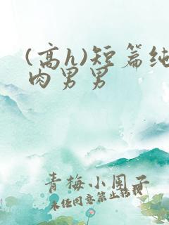 (高h)短篇纯肉男男