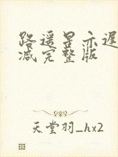 路遥星亦迟无删减完整版