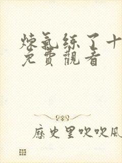 炼气练了十万年免费观看