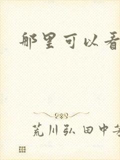 那里可以看韩漫