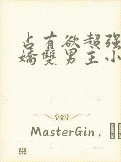 占有欲超强的病娇双男主小说推荐