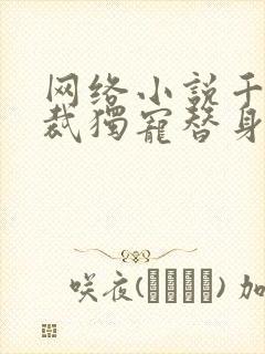 网络小说千亿总裁独宠替身娇妻