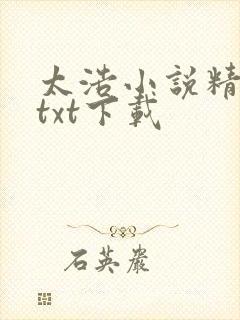 太浩小说精校版txt下载