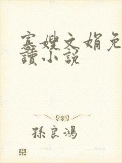 寡嫂文娟免费阅读小说