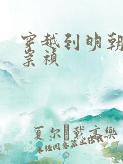 穿越到明朝成为崇祯