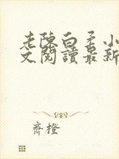 老陈白柔小说全文阅读最新章节内容