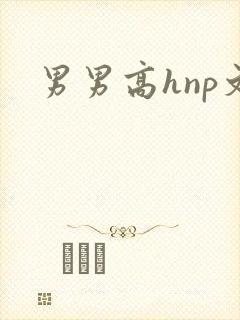 男男高hnp文