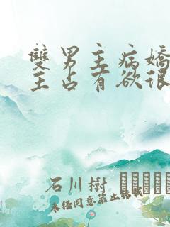 双男主病娇文男主占有欲很强小说