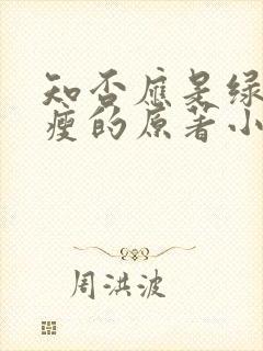 知否应是绿肥红瘦的原著小说