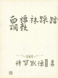 白棉袜踩踏耳光调教