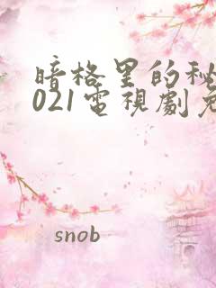 暗格里的秘密2021电视剧免费观看