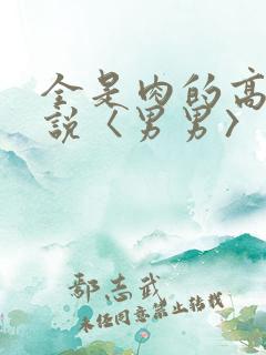 全是肉的高h小说〈男男〉